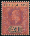 Stamp of Fiji 1871-1966, Mint & used collection mounted on set o