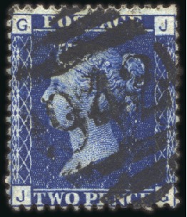 Stamp of Great Britain » British Post Offices Abroad CYPRUS: 1858-69 2d Blue pl.15 with crisp and clear