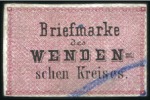 Stamp of Russia » Wenden 1863-1903, Collection including both "Päckchenmark
