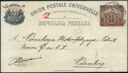 Stamp of Peru 1884-1995 Postal Stationery: A specialised collect