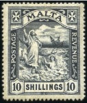Stamp of Malta 1857-1978, Attractive basically complete mint & us