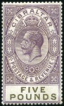 Stamp of Gibraltar 1880-1998, Virtually complete mint & used collecti