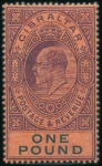 Stamp of Gibraltar 1880-1998, Virtually complete mint & used collecti