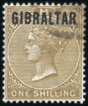 Stamp of Gibraltar 1880-1998, Virtually complete mint & used collecti
