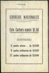 Stamp of Guatemala 1946 Q1.00 (2) & Q1.30 three complete booklets, fi