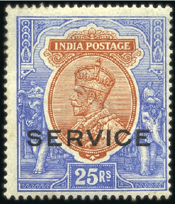 Stamp of India 1854-1973, Mint & used collection in one album, no