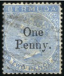 Stamp of Bermuda 1865-1975, Attractive and valuable chiefly used co