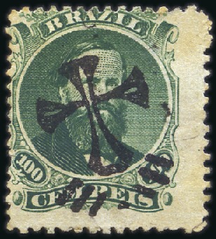Stamp of Brazil 1866-1890 Fancy Cancels: An extensive specialised