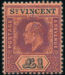 Stamp of St. Vincent 1861-1981, Neatly chiefly used collection in one a