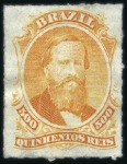 Stamp of Brazil 1844-1976 An extensive unused collection neatly mo