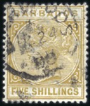 Stamp of Barbados 1852-1979, Chiefly used collection in one album sh