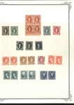 Stamp of Argentina 1864-1967 Proofs & Essays: Attractive collection o