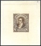 Stamp of Argentina 1864-1967 Proofs & Essays: Attractive collection o