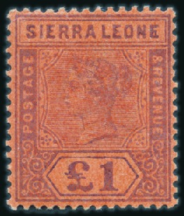 Stamp of Sierra Leone 1859-1963, Mint & used collection on pages, better