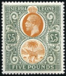 Stamp of Sierra Leone 1859-1963, Mint & used collection on pages, better