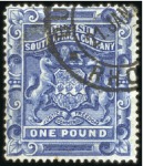 Stamp of Rhodesia 1909-82, Chiefly used collection in one album, fir