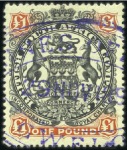 Stamp of Rhodesia 1909-82, Chiefly used collection in one album, fir
