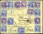Stamp of Guatemala 1889-1929 Attractive assembly of 86 covers & posta