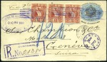 Stamp of Guatemala 1889-1929 Attractive assembly of 86 covers & posta