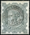 Stamp of Great Britain 1840-1966, Wonderful used collection in Marini alb