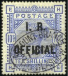 Stamp of Great Britain 1840-1966, Wonderful used collection in Marini alb