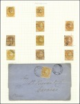 Stamp of Venezuela 1871-80 "Escuelas" Issues: Attractive specialised 