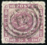 Stamp of Denmark 1851-1972, Attractive chiefly used collection in o