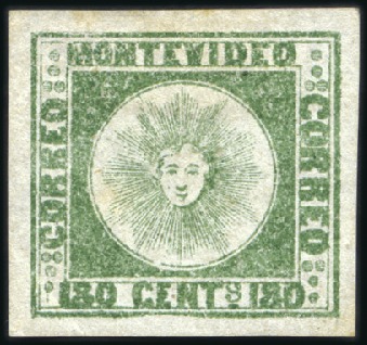 Stamp of Uruguay 1858 Mail Couch Issues - The Suns: Selection of un