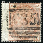 Stamp of Panama 1865-81 Great Britain Used in Panama: Selection of