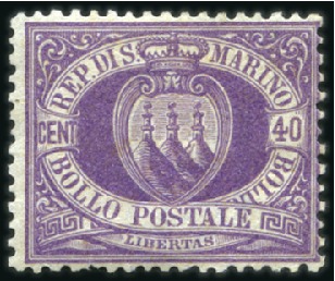 Stamp of Italy » San Marino 1871-1986, Attractive mint & used collection in tw