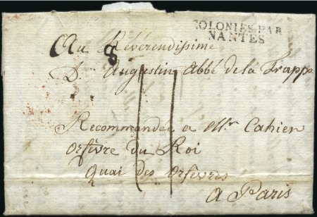 Stamp of Canada 1819 Missionary folded letter about the settlement