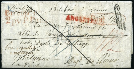 Stamp of Canada 1825 Folded letter dated internally Brompton, Queb