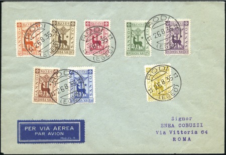 Stamp of Italy » Aegean Islands 1912-45, Lot of ca100 covers or cards franked with