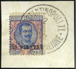 Stamp of Italy 1874-1915, LEVANT: Attractive mint & used collecti