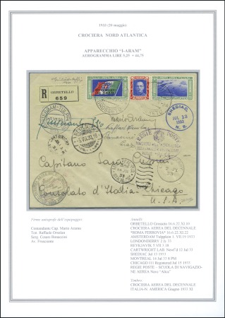 Stamp of Italy 1933 (May 20) Once-in-a-lifetime offering of the c