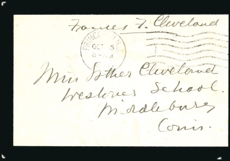 Stamp of United States 1910 Francis F. Cleveland, widow of Grover Clevela