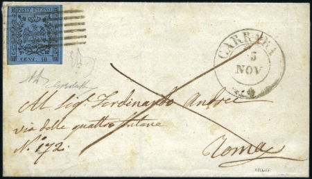 Stamp of Italy 1852-60, Attractive ITALIAN STATES collection in o