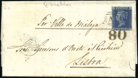 Stamp of British Empire General Collections and Lots 1862-1921, 70+ selected covers incl. Gibraltar, In