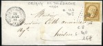 Stamp of France 1840-80, Vrac de lettres et timbres à trier, PC, G
