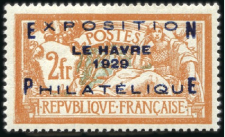 Stamp of France 1900-39, Collection de neuf sans charnière pratiqu