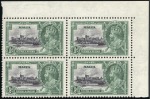 Stamp of Malta 1935 Silver Jubilee varieties; 1/2d with "lightnin