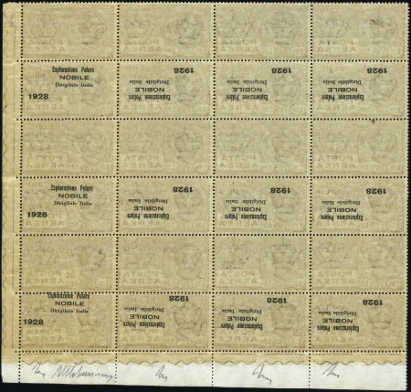 Stamp of Italy 1928 "Esplorazione Polar / NOBILE / Dirigibile Ita