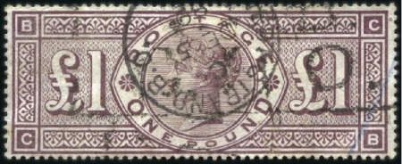 Stamp of Great Britain 1850-1959, Used collection well developed into the