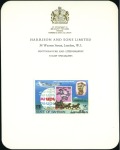 Stamp of Bahrain 1974 Harrison and Sons presentation cards of the C