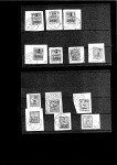Stamp of Colonies françaises » Zanzibar (Poste française) 1904 Série complète de 13 timbres obl. sur fragmen