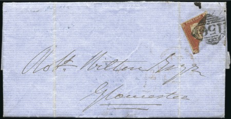 Stamp of Ireland 1851 (Jan 15) Entire from Cork to England with 184