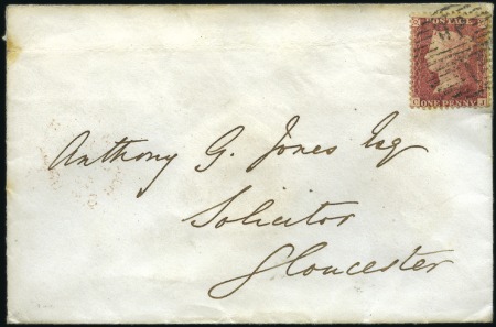 Stamp of Great Britain » 1854-70 Perforated Line Engraved 1859 (Jul) Envelope from the HOUSES OF PARLIAMENT,