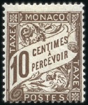 Stamp of Colonies françaises » Monaco 1885-2011, Collection de neuf et d'obl. (au début)