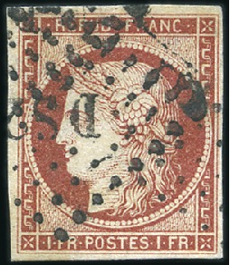 Stamp of France 1849-1958, Collection en 4 albums avec nombreuses 