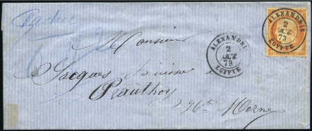 Stamp of Colonies françaises » Levant 1857-1920, 90 lettres principalement avec timbres 
